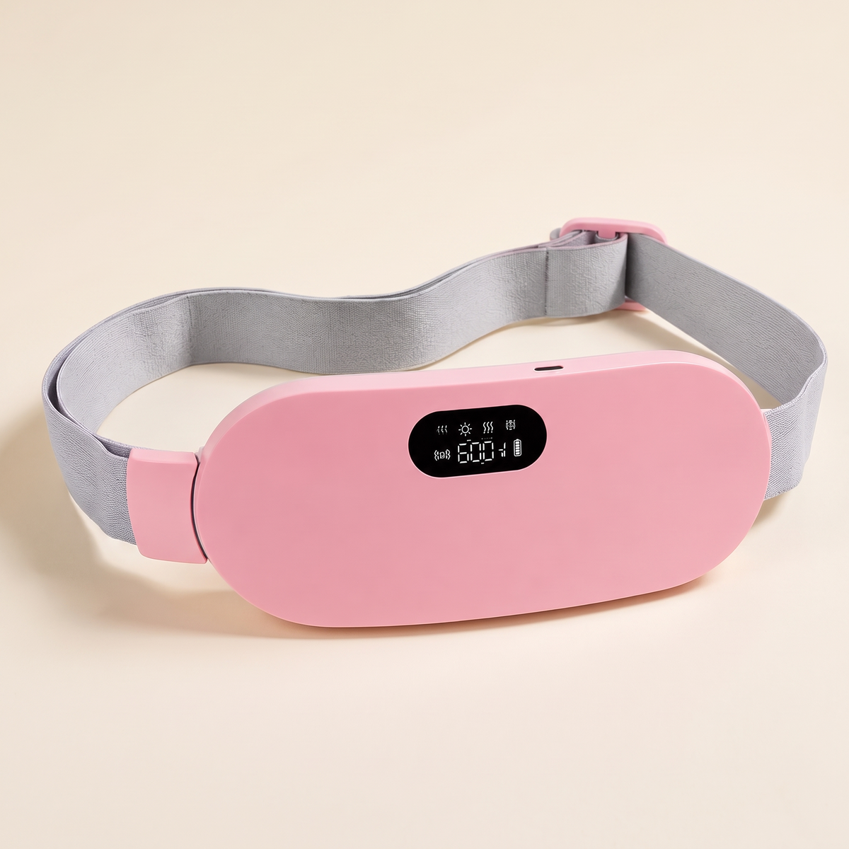Ceinture chauffante Lunéa sur fond crème